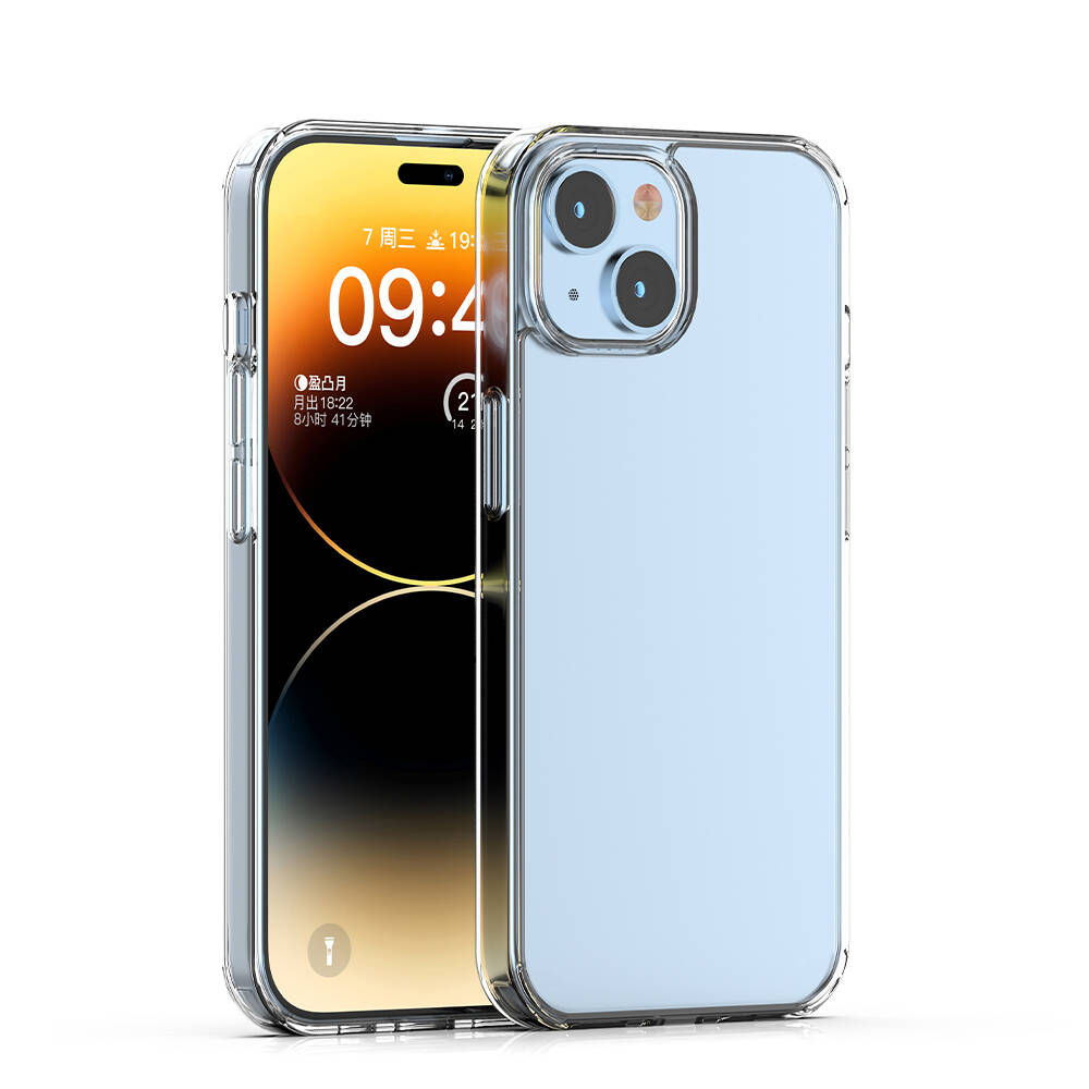 Apple iPhone 15 Plus Kılıf Zore Coss Kapak Renksiz