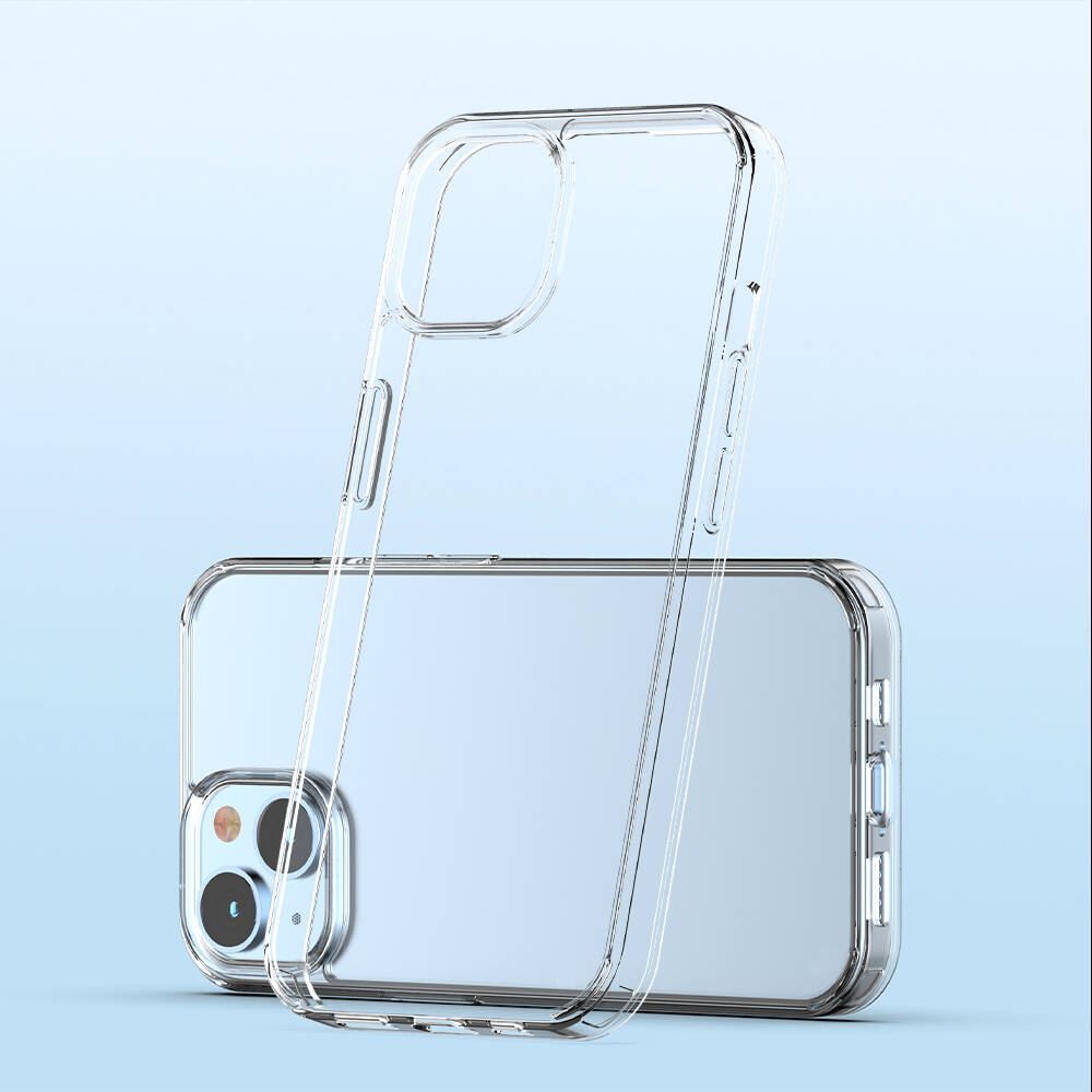 Apple iPhone 15 Plus Kılıf Zore Coss Kapak Renksiz
