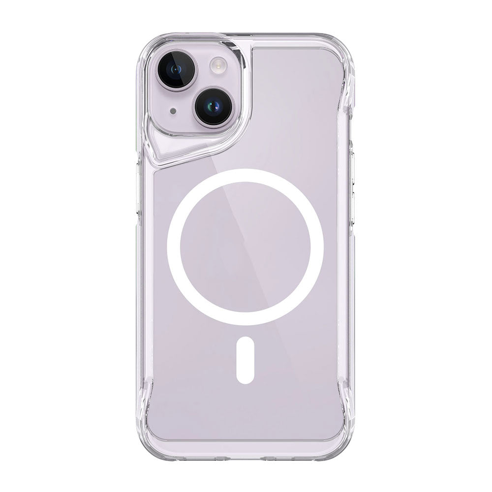 Apple iPhone 15 Plus Kılıf Zore M-safe Şarj Özellikli T-Max M-safe Kapak Renksiz
