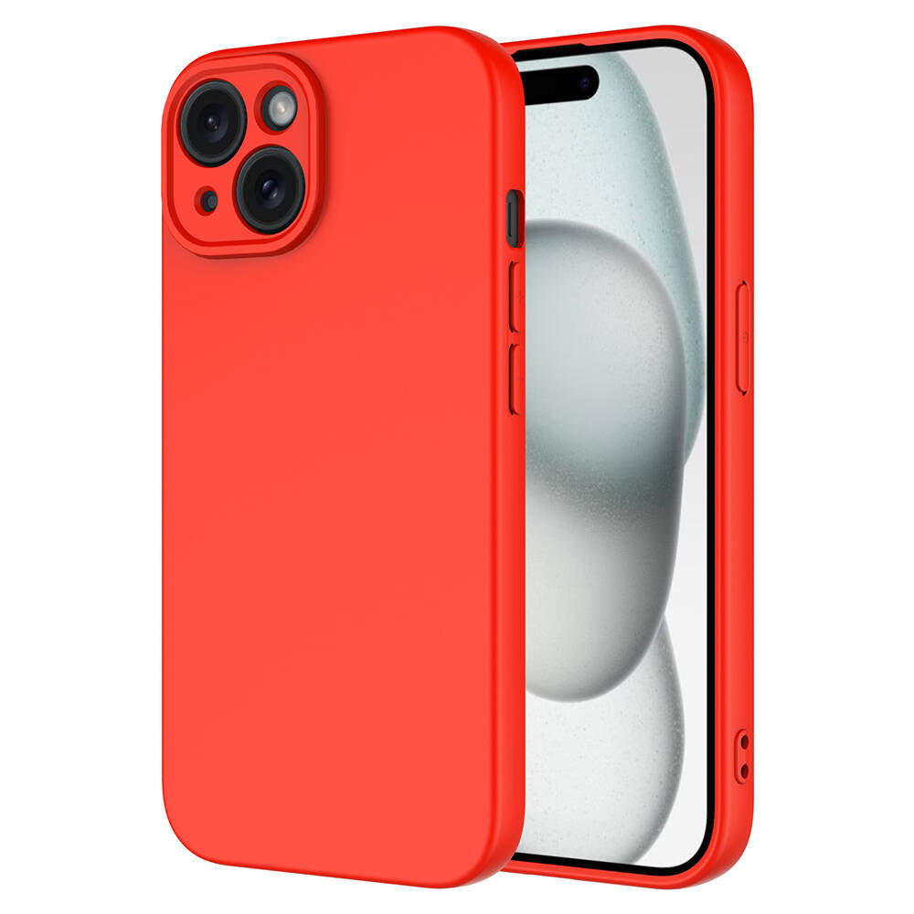 Apple iPhone 15 Plus Kılıf Zore Mara Lansman Kapak Koyu Mor