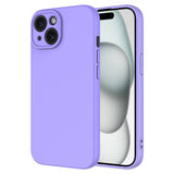 Apple iPhone 15 Plus Kılıf Zore Mara Lansman Kapak Lila
