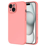 Apple iPhone 15 Plus Kılıf Zore Mara Lansman Kapak Pembe