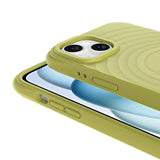 Apple iPhone 15 Plus M-safe Şarj Özellikli Airbagli Mat Görünümlü Zore Hepi Kapak Siyah