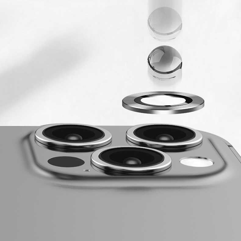 Apple iPhone 15 Plus Zore CL-07 Kamera Lens Koruyucu Şeffaf