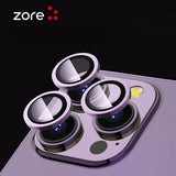 Apple iPhone 15 Plus Zore CL-12 Premium Safir Parmak İzi Bırakmayan Anti-Reflective Kamera Lens Koruyucu Baby Blue