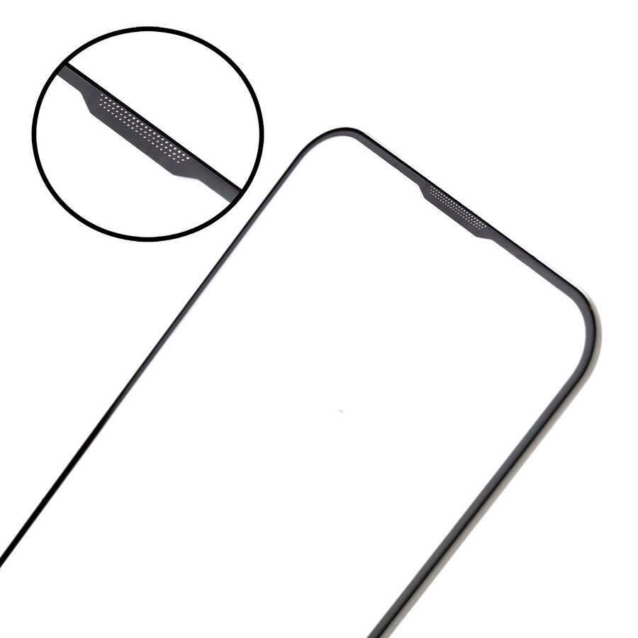 Apple iPhone 15 Plus Zore Rika Premium Temperli Cam Ekran Koruyucu Siyah