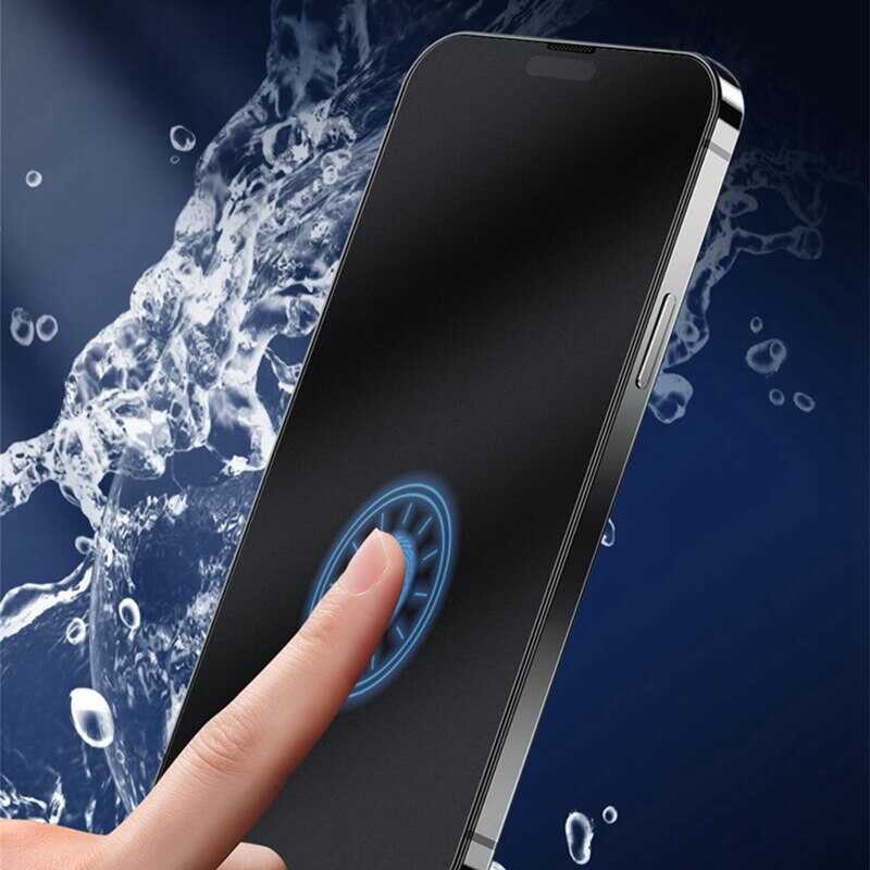 Apple iPhone 15 Pro Davin Mat Seramik Ekran Koruyucu Siyah