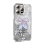 Apple iPhone 15 Pro Kılıf Desenli Zore Mep Kapak Gri Leopar