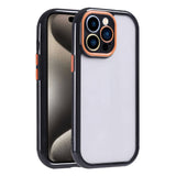 Apple iPhone 15 Pro Kılıf Kamera Korumalı Renkli Kenar ve Çerçeve Tasarımlı Zore Vitamin Kapak Yeşil