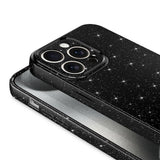 Apple iPhone 15 Pro Kılıf Kamera Korumalı Simli Lüks Zore Koton Kapak Pembe Koyu