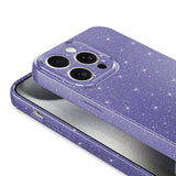 Apple iPhone 15 Pro Kılıf Kamera Korumalı Simli Lüks Zore Koton Kapak Gri