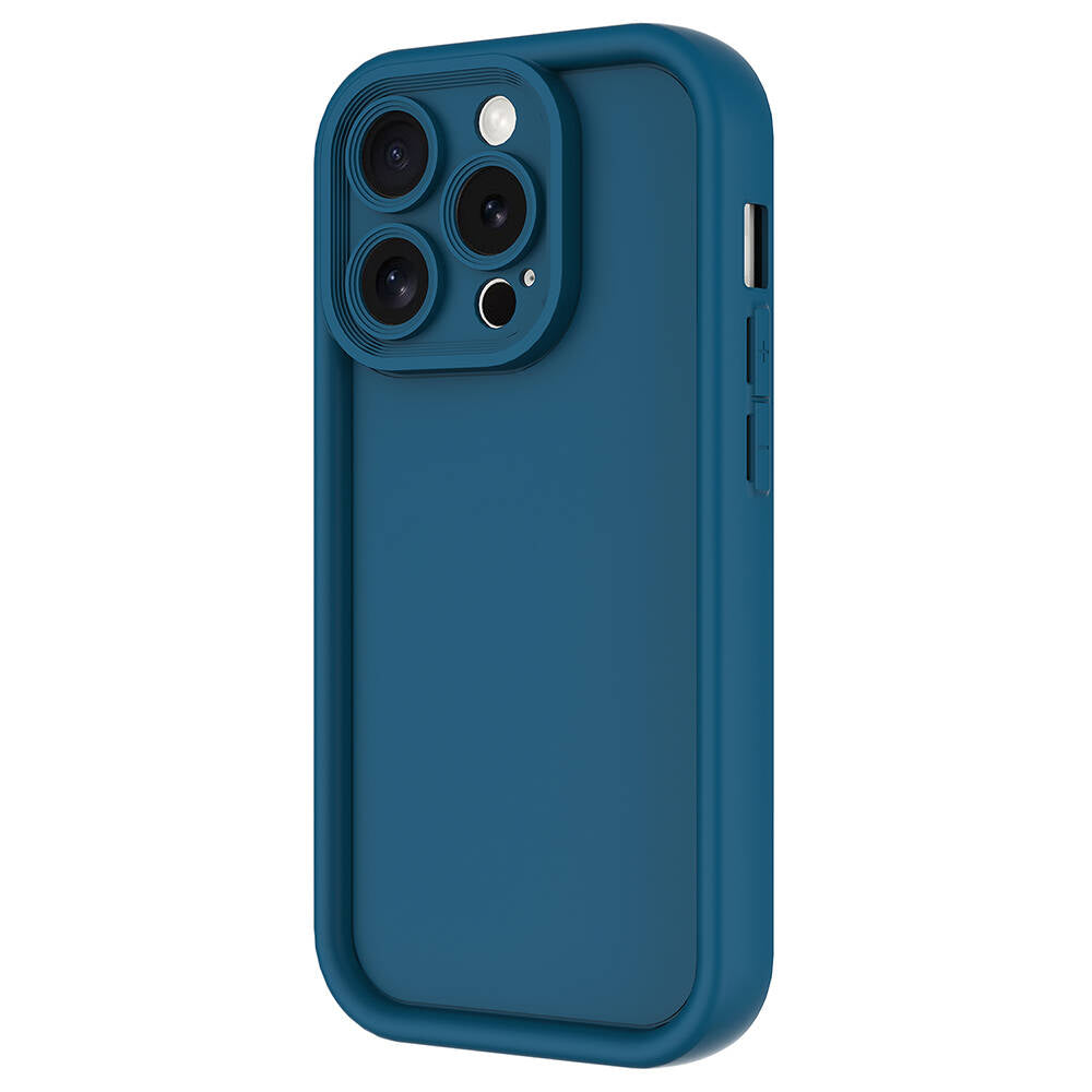 Apple iPhone 15 Pro Kılıf Kamera Korumalı Zore Ananas Kapak Mürdüm