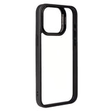 Apple iPhone 15 Pro Kılıf Kamera Lens Korumalı Standlı Zore Klon Lensli Kapak Gri