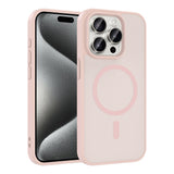 Apple iPhone 15 Pro Kılıf M-safe Şarj Özellikli Babet Kapak Siyah