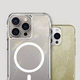 Apple iPhone 15 Pro Kılıf M-safe Şarj Özellikli Airbagli Şeffaf Zore İncek Kapak Şeffaf