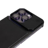 Apple iPhone 15 Pro Kılıf M-safe Şarj Özellikli Mekanizmalı Koku Hazneli Zore Mostar Kapak Siyah