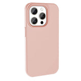 Apple iPhone 15 Pro Kılıf M-safe Şarj Özellikli Sıvı Teknolojili Silinebilir Sert Zore Kivi Kapak Koyu Gri