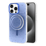 Apple iPhone 15 Pro Kılıf M-safe Şarj Özellikli Tak-Çıkar Pop Soketli Zore Tiktok Kapak Mor