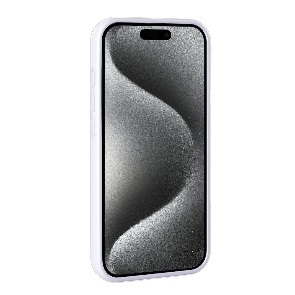 Apple iPhone 15 Pro Kılıf Parlak Taşlı Tasarım Zore Pırlanta Kapak Siyah