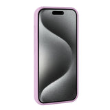 Apple iPhone 15 Pro Kılıf Parlak Taşlı Tasarım Zore Pırlanta Kapak Lila