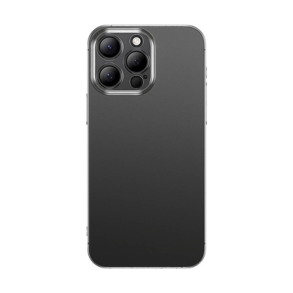 Apple iPhone 15 Pro Kılıf Toz Önleyici Zore Helo Kapak Şeffaf