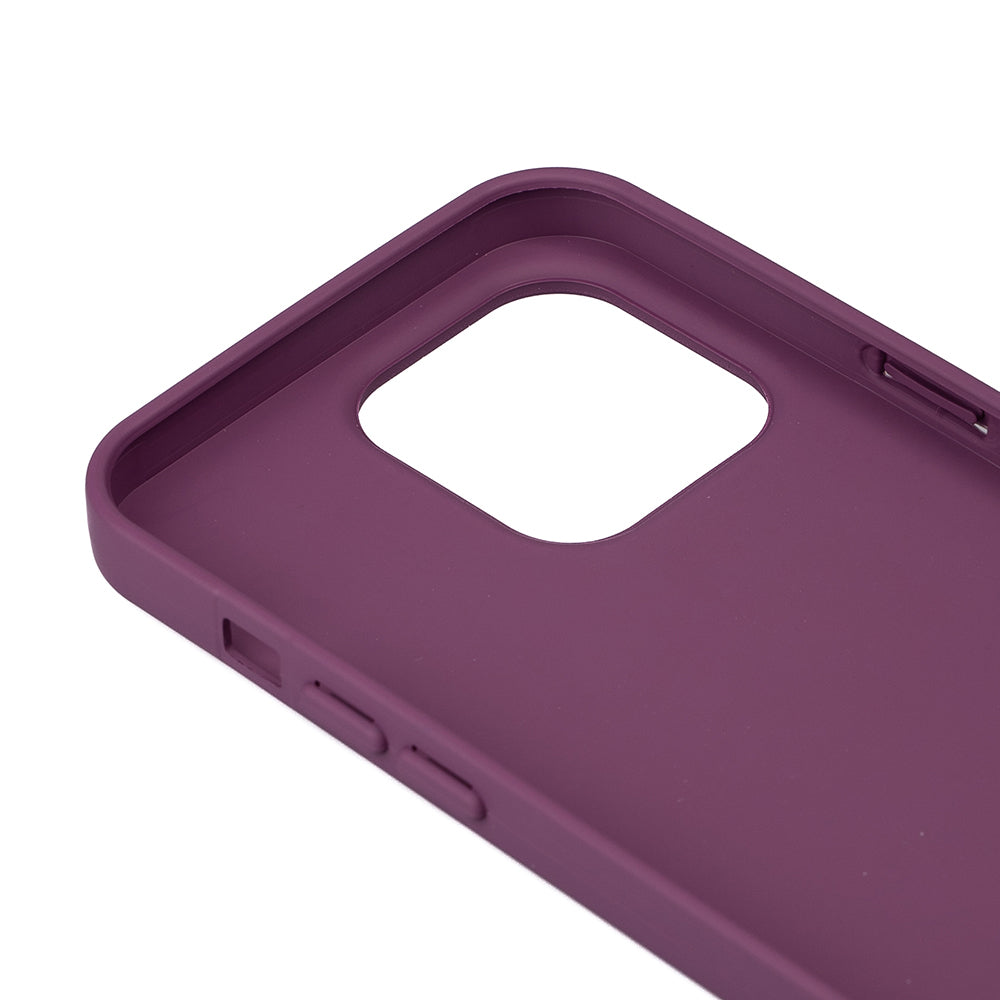 Apple iPhone 15 Pro Kılıf Zore Biye Silikon Gri