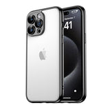 Apple iPhone 15 Pro Kılıf Zore Kamera Korumalı Bontez Bumper Lacivert