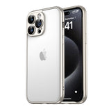 Apple iPhone 15 Pro Kılıf Zore Kamera Korumalı Bontez Bumper Titanyum