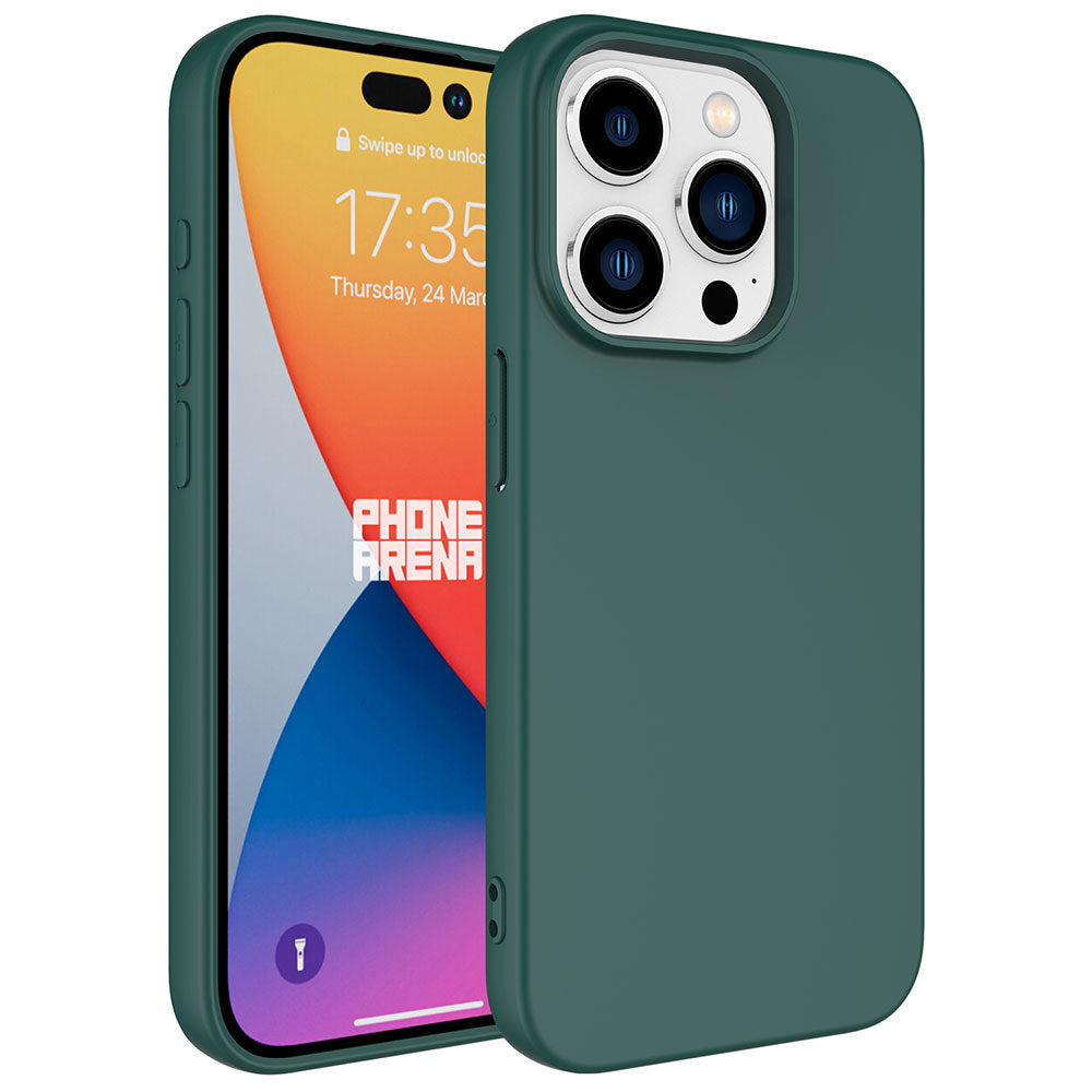 Apple iPhone 15 Pro Kılıf Zore LSR Lansman Kapak Gri