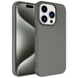 Apple iPhone 15 Pro Kılıf Zore LSR Lansman Kapak Titanyum