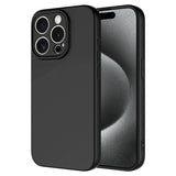 Apple iPhone 15 Pro Kılıf Zore Mara Lansman Kapak Siyah