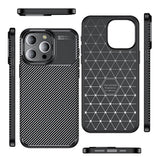 Apple iPhone 15 Pro Kılıf Zore Negro Silikon Kapak Siyah