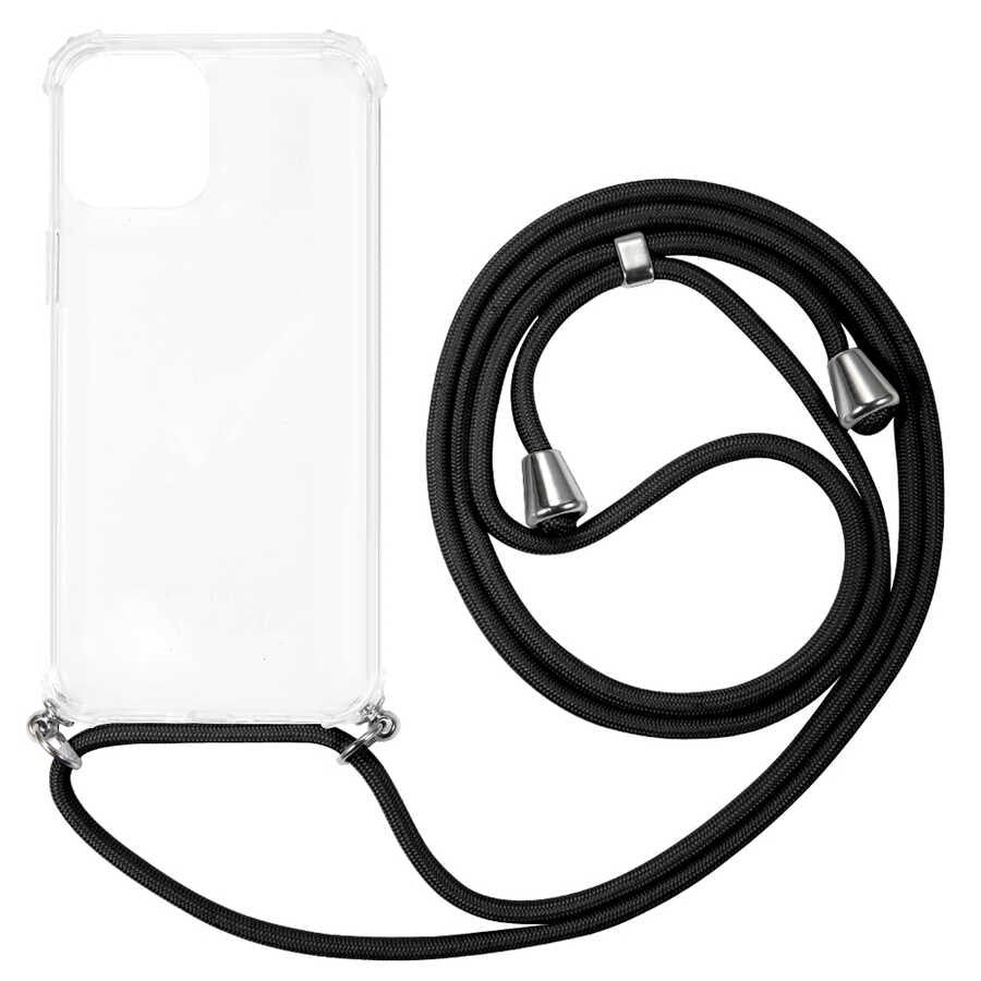 Apple iPhone 15 Pro Kılıf Zore X-Rop Kapak Renksiz