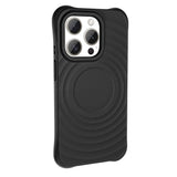 Apple iPhone 15 Pro M-safe Şarj Özellikli Airbagli Mat Görünümlü Zore Hepi Kapak Siyah