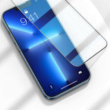 Apple iPhone 15 Pro Max Davin 5D Cam Ekran Koruyucu Siyah