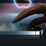 Apple iPhone 15 Pro Max Davin 5D Cam Ekran Koruyucu Siyah