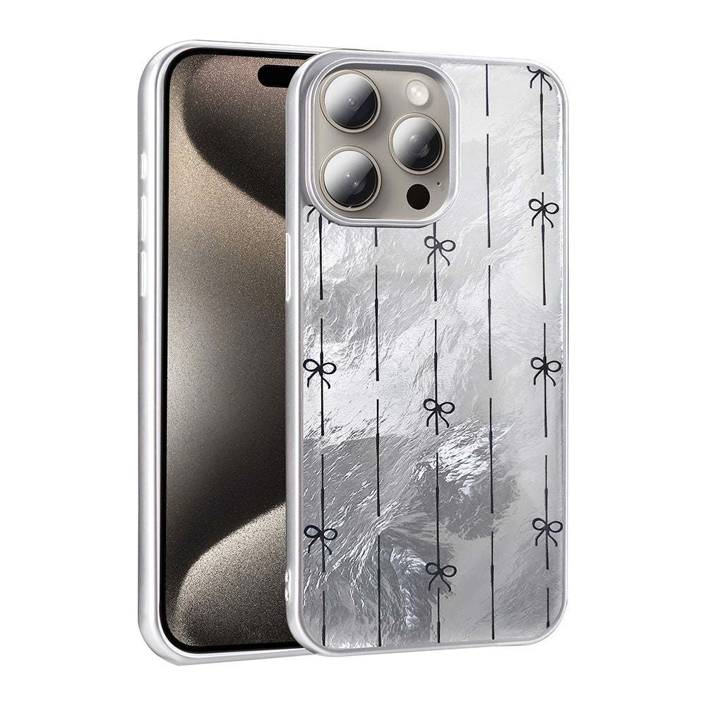 Apple iPhone 15 Pro Max Kılıf Desenli Zore Mep Kapak Küçük Fiyonk
