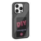 Apple iPhone 15 Pro Max Kılıf Ekranı Yansıtan Zore Akıllı NFC Kapak Siyah