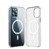 Apple iPhone 15 Pro Max Kılıf IC Çipli Zore Wireless Şarj Özellikli Şeffaf Orjin Kapak Renksiz