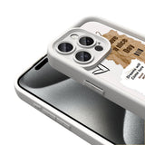 Apple iPhone 15 Pro Max Kılıf Kamera Korumalı Baskılı Arka Yüzey Zore Klas Kapak Siyah