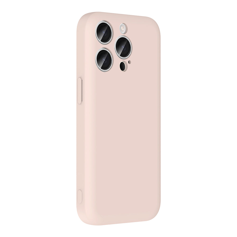 Apple iPhone 15 Pro Max Kılıf Kamera Korumalı Kartlık Hazneli Zore Vitra Kapak Gri