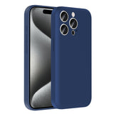Apple iPhone 15 Pro Max Kılıf Kamera Korumalı Kartlık Hazneli Zore Vitra Kapak Mürdüm