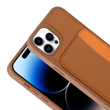 Apple iPhone 15 Pro Max Kılıf Kartlıklı Zore X-Kart Silikon Kapak Lacivert