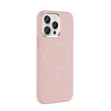 Apple iPhone 15 Pro Max Kılıf M-Safe Şarj Özellikli Metal Kamera Çerçeveli Zore Edi Silikon Kapak Lila