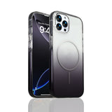Apple iPhone 15 Pro Max Kılıf M-Safe Şarj Özellikli Zore Septik Silikon Kapak Siyah