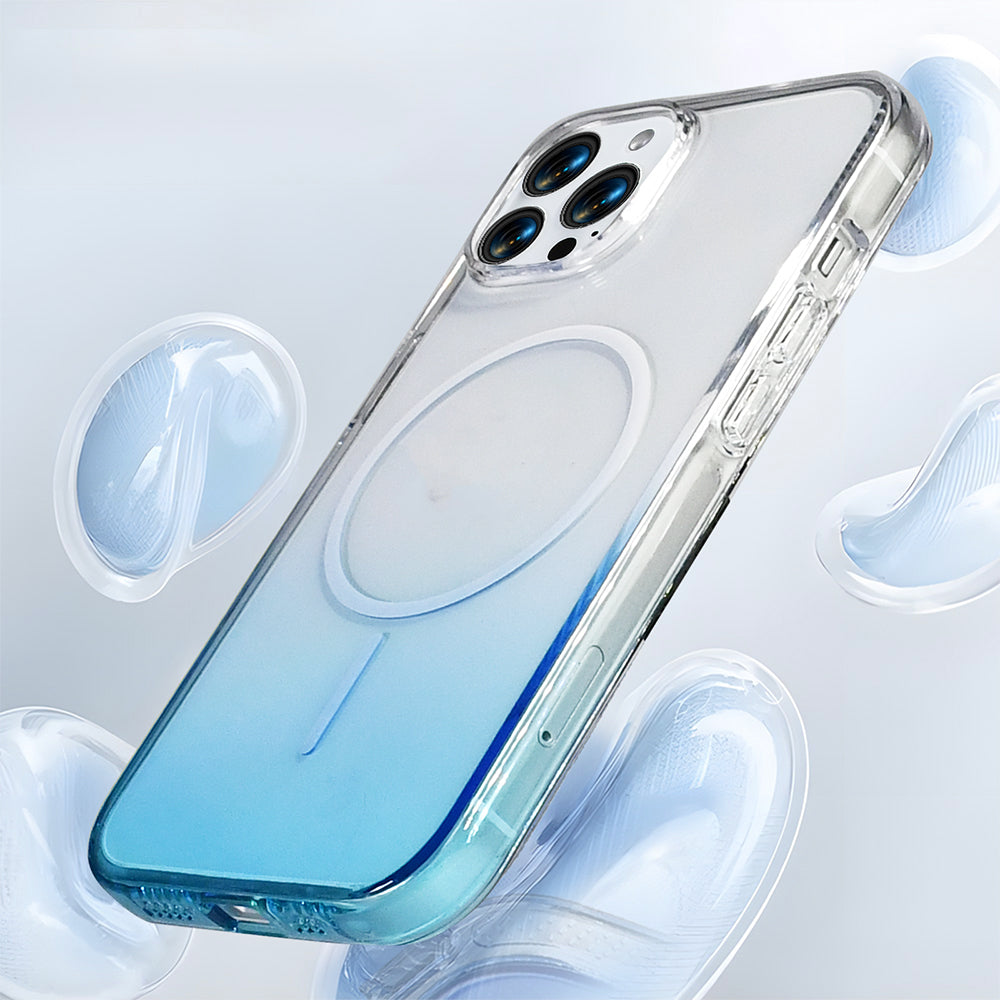 Apple iPhone 15 Pro Max Kılıf M-Safe Şarj Özellikli Zore Septik Silikon Kapak Siyah