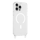Apple iPhone 15 Pro Max Kılıf M-safe Şarj Özellikli X-Rop Kapak Şeffaf