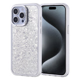 Apple iPhone 15 Pro Max Kılıf Taşlı Tasarımlı Zore Kapi Kapak Gümüş