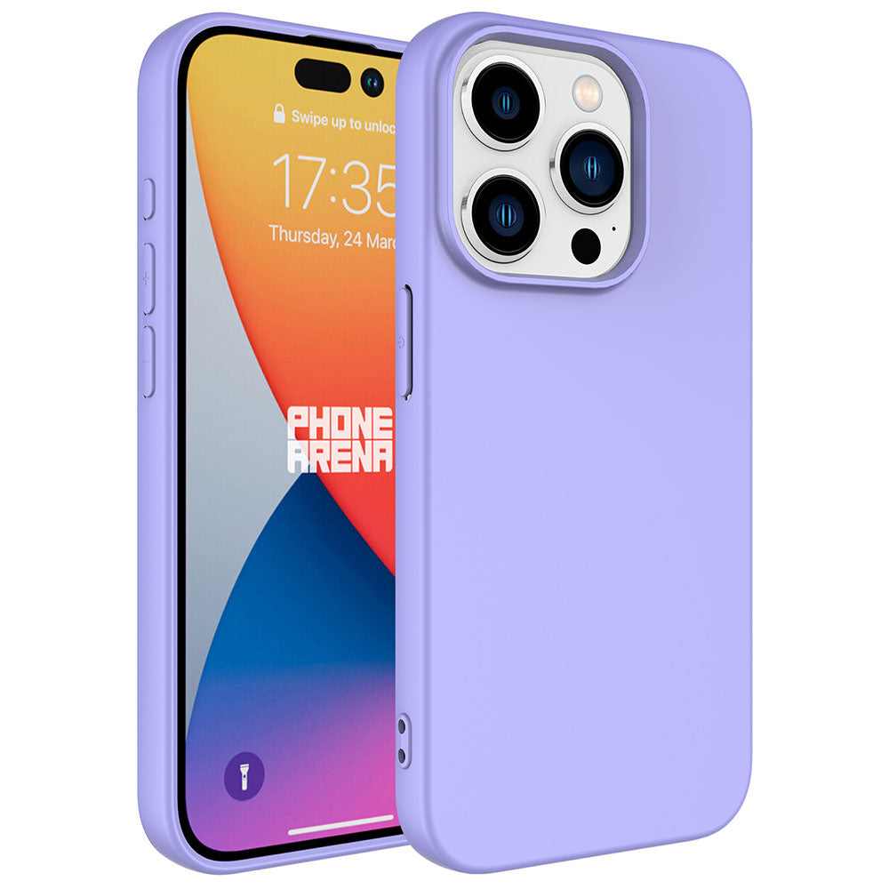 Apple iPhone 15 Pro Max Kılıf Zore LSR Lansman Kapak Lila