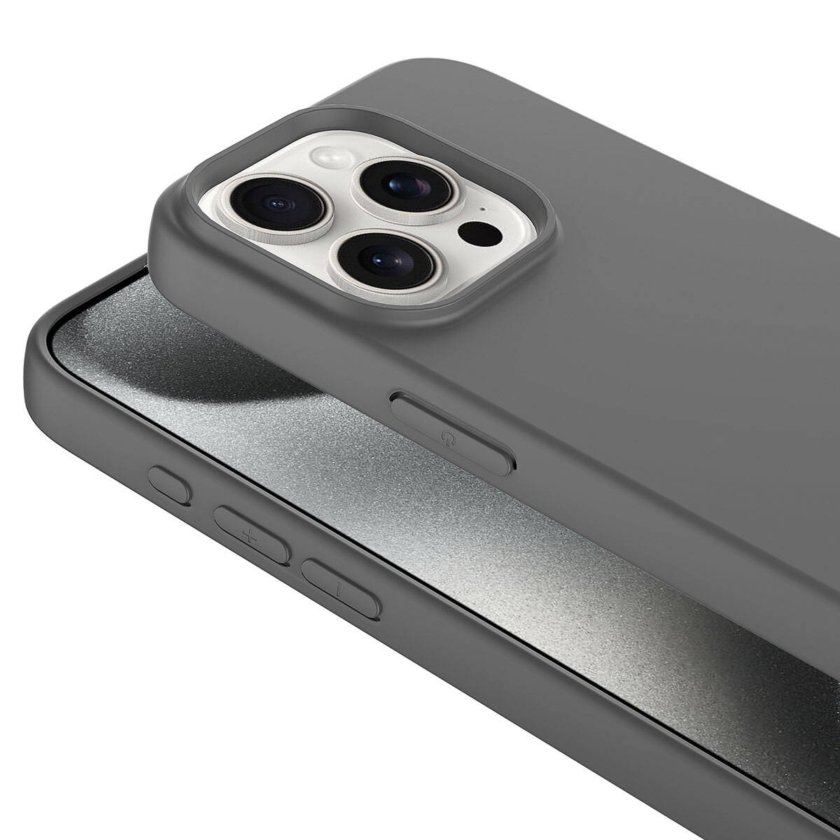 Apple iPhone 15 Pro Max Kılıf Zore LSR Lansman Kapak Lila